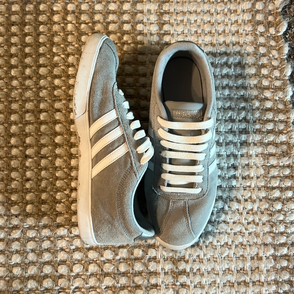 Grey suede adidas